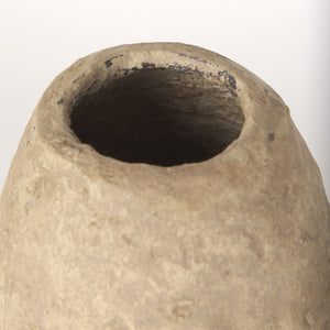 Mercana Rundal Artisanal Paper-Mâché Vase - Unique Eco-Friendly Home Accent for Minimalist Interiors Beige Paper Mache | Small 70210