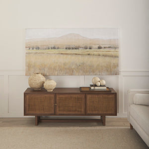 Mercana Ritu Handcrafted Paper Mache Pot Vase - Unique Artisan Accent for Indoor Décor and Floral Display Beige Paper Mache | Large 70215