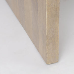 Mercana Athens Contemporary Coffee Table with Natural Marble Top and Unique Wraparound Legs for Style 69911-AB