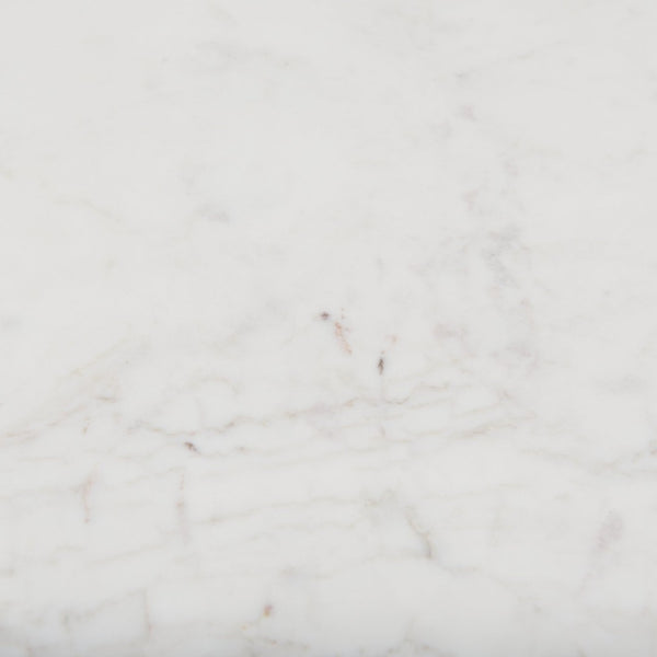 Mercana Athens Contemporary Coffee Table with Natural Marble Top and Unique Wraparound Legs for Style 69911-AB