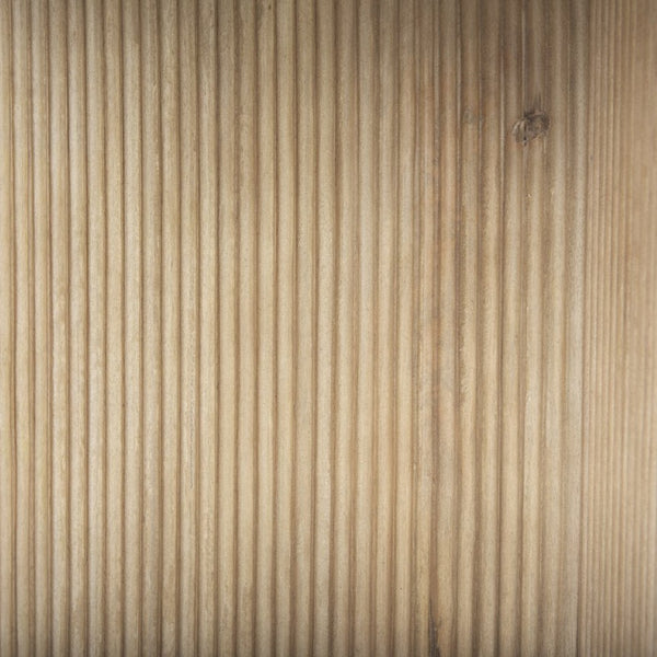 Mercana Enzo Elegant Foyer Accent Table with Round Top and Fluted Wood Base for Timeless Style and Function 69922