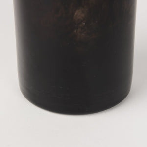 Mercana Marans Sculptural Glass Vase with Unique Swirls - Elegant Home Decor for Fresh or Dried Botanicals Amber | Multi-color | Tall 70354