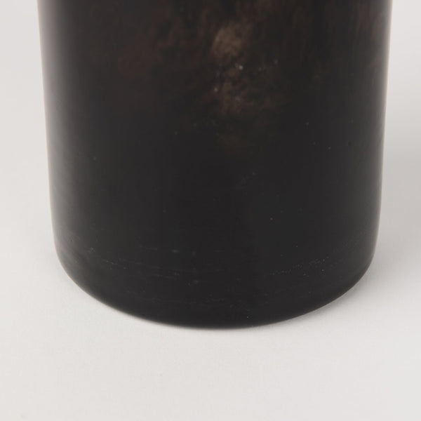 Mercana Marans Sculptural Glass Vase with Unique Swirls - Elegant Home Decor for Fresh or Dried Botanicals Amber | Multi-color | Tall 70354