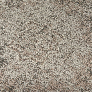 Mercana Khloe Elegant Rectangular Pouf - Soft Chenille Seating with Versatile Design for Any Room Decor Taupe | Jacquard | Small 70377