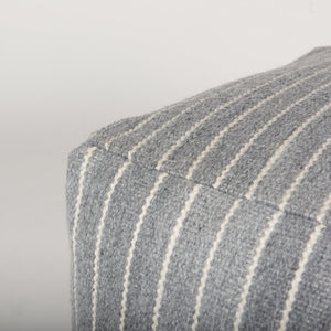 Mercana Kensie Coastal-Inspired Pouf for Versatile Seating, Eco-Friendly Design, and Casual Home Décor 70378