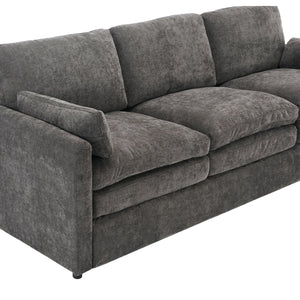 English Elm Cozy Oversized Upholstered Sofa Set - Plush Comfort With Double Cushion Support For Modern Living Rooms N719S001921E
