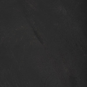 Mercana Mattius Modern Accent Table with Sculptural Three-Legged Base for Stylish Living Space Decor Black Wood 70110