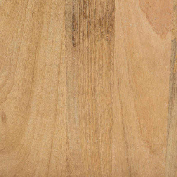 Mercana Athelia Accent Table – Timeless Compact Design for Modern, Rustic Homes – Perfect Side Table Utility Light Brown Wood 70151