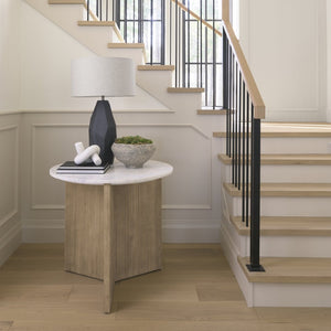 Mercana Piven Textured Ceramic Table Lamp – Sculptural Accent Lighting for Modern and Transitional Spaces Black Ceramic 70369