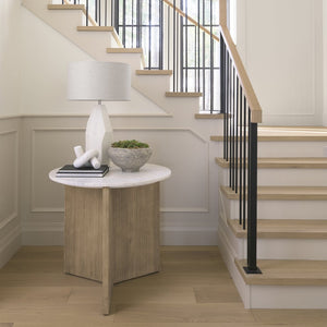 Mercana Piven Textured Ceramic Table Lamp – Sculptural Accent Lighting for Modern and Transitional Spaces Cream Ceramic 70370