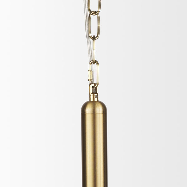 Mercana Britton Elegant Pendant Light with Textured Globe - Modern Fixture for Kitchens and Entryways 70471