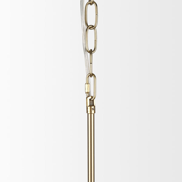 Mercana Britton Chandelier - Luxurious 6-Light Fixture for Modern Glamour in Dining Rooms and Foyers 70473