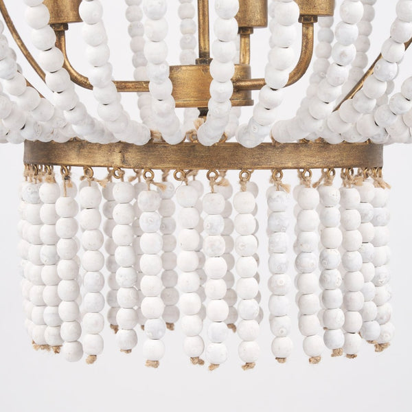 Mercana Rhone Chandelier – Vintage-Inspired Design with Antique Finish, Perfect for High-Ceiling Spaces 70368