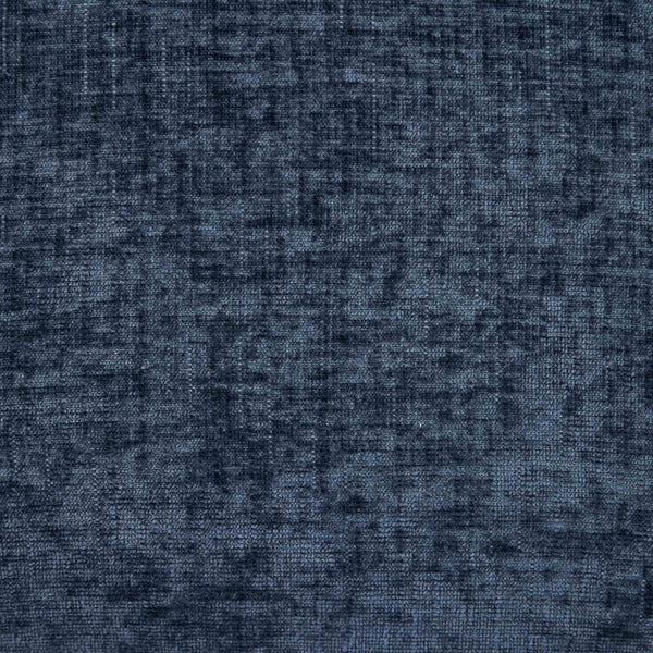 English Elm Mid Century Barrel Accent Chair Chenille Upholstery Rubberwood Legs Dining Room Blue W1143P449337