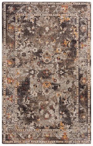 Alora Decor Infinity Wool Rug With Distressed Floral Motif, Hybrid Hand-Finished Construction For Durable Luxury 9' x 12' 00800810112040912