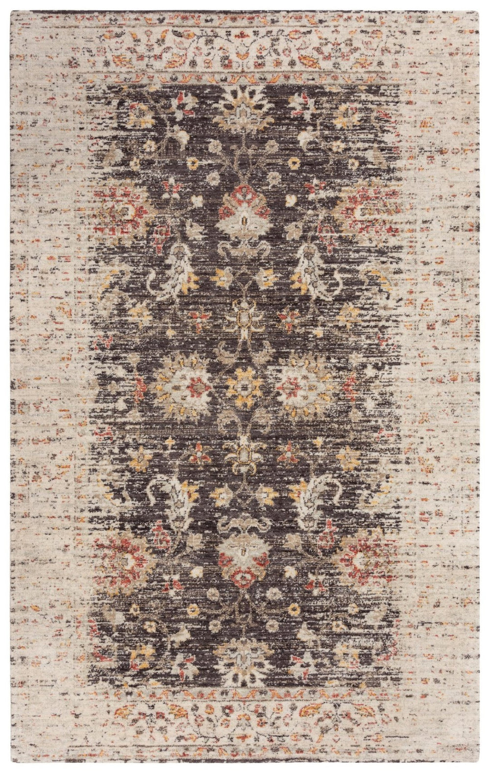 Alora Decor Infinity Brown Rectangle Rug — Handwashed New Zealand Wool Medallion, Durable Soft Pile For Living Rooms 10' x 13' 00800810212040113