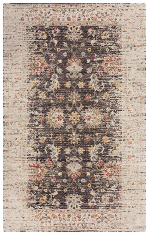 Alora Decor Infinity Brown Rectangle Rug — Handwashed New Zealand Wool Medallion, Durable Soft Pile For Living Rooms 10' x 13' 00800810212040113