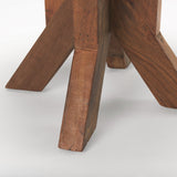 Mercana Heidi Reclaimed Brown Wooden End Table 70499