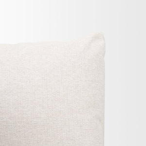 Mercana Halston Small Ottoman - Stylish Comfort with Performance Fabric for Modern Living Spaces, Easy Care Oatmeal | Corner 70484