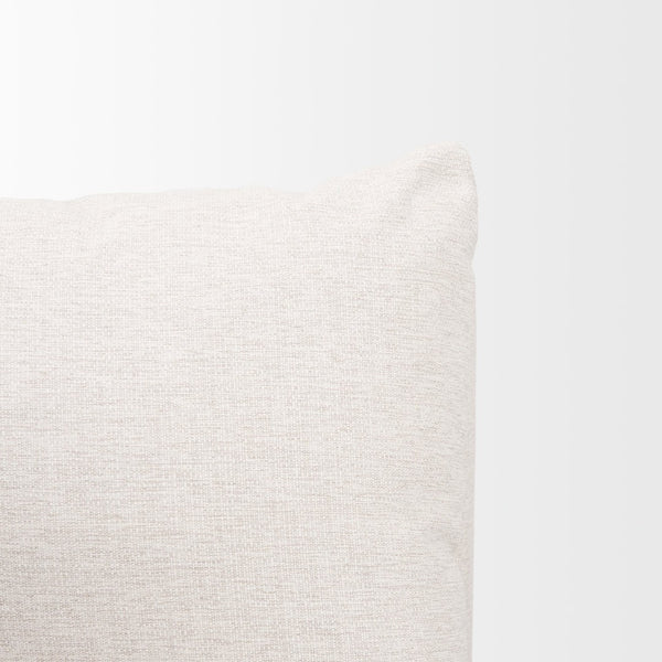 Mercana Halston Small Ottoman - Stylish Comfort with Performance Fabric for Modern Living Spaces, Easy Care Oatmeal | Corner 70484