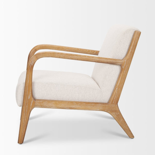 Mercana Cashel Accent Chair - Modern Elegance with Durable Mango Wood Frame and Luxe Performance Upholstery 70415