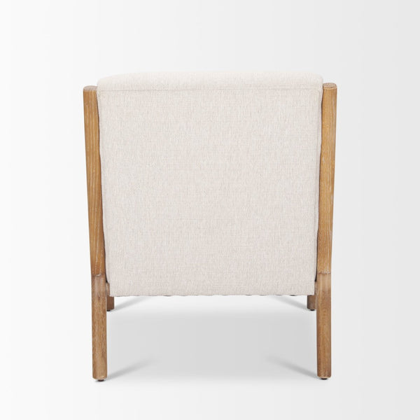 Mercana Cashel Accent Chair - Modern Elegance with Durable Mango Wood Frame and Luxe Performance Upholstery 70415