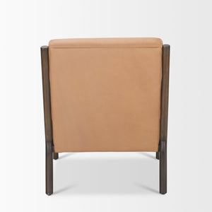 Mercana Cashel Accent Chair - Stylish Modern Desert Design with Natural Wood Frame for Cozy Living Spaces 70416