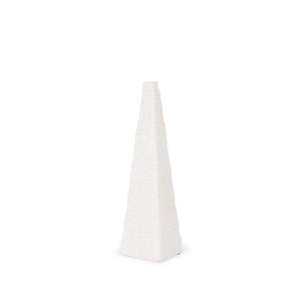 Mercana Pyramis Handcrafted Marble Obelisk Sculpture - Timeless Elegance for Home or Office Decor Accent 70501