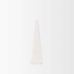 Mercana Pyramis Handcrafted Marble Obelisk Sculpture - Timeless Elegance for Home or Office Decor Accent 70501