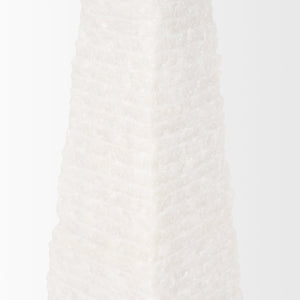 Mercana Pyramis Handcrafted Marble Obelisk Sculpture - Timeless Elegance for Home or Office Decor Accent 70501