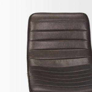 Mercana Meritt 37"H Counter Stool with High-Back Support for Stylish Kitchen, Bar, or Dining Areas 67607