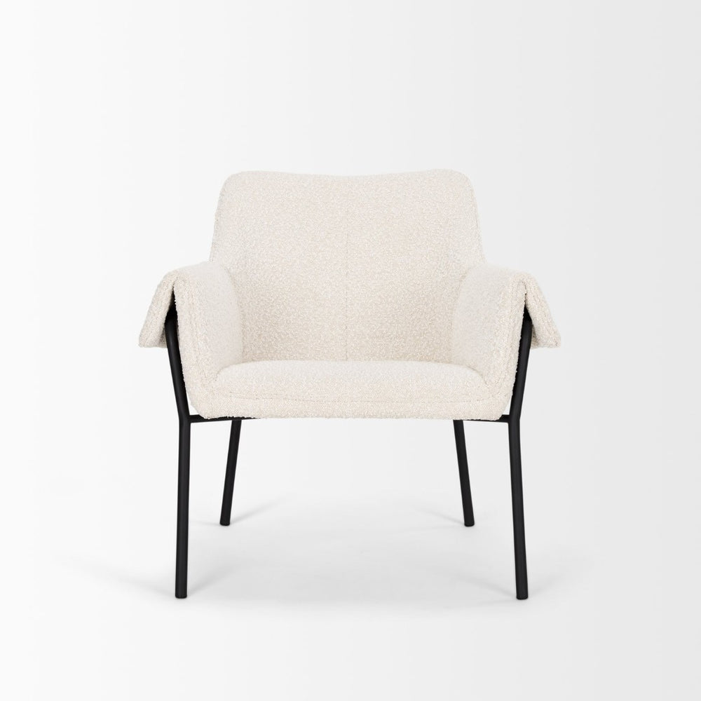 Mercana Brently Accent Chair - Modern Minimalist Design with Comfortable Upholstery and Durable Metal Frame 70259
