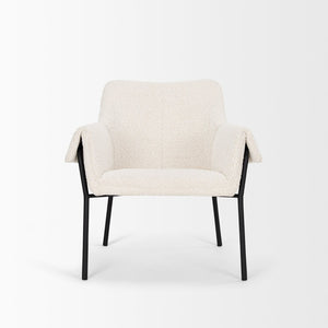 Mercana Brently Accent Chair - Modern Minimalist Design with Comfortable Upholstery and Durable Metal Frame 70259