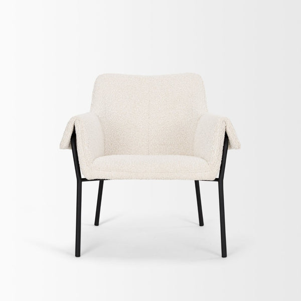 Mercana Brently Accent Chair - Modern Minimalist Design with Comfortable Upholstery and Durable Metal Frame 70259