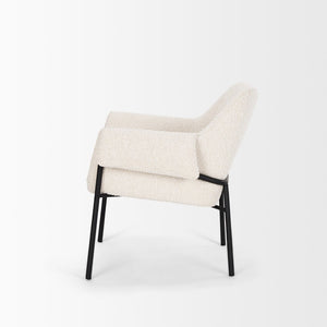 Mercana Brently Accent Chair - Modern Minimalist Design with Comfortable Upholstery and Durable Metal Frame 70259