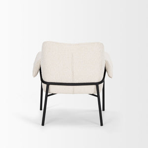 Mercana Brently Accent Chair - Modern Minimalist Design with Comfortable Upholstery and Durable Metal Frame 70259