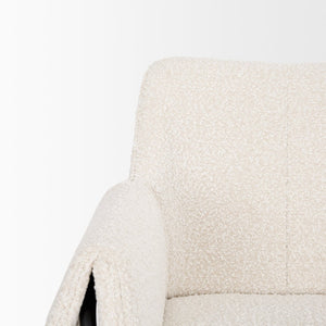 Mercana Brently Accent Chair - Modern Minimalist Design with Comfortable Upholstery and Durable Metal Frame 70259