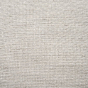 Mercana Gwynn Contemporary Fabric Pouf with Warm Wood Base for Stylish Living Room and Versatile Use 70571