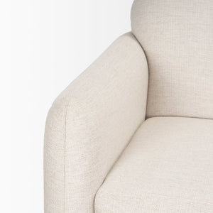 Mercana Hale Sofa - Casual Sophistication with Medium Brown Wood Frame and Luxe Performance Fabric Design 70419