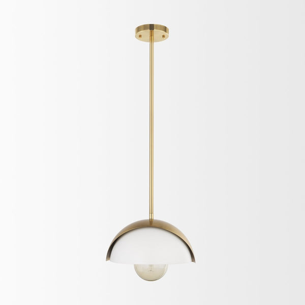 Mercana Cybill Modern Brushed Brass Wall Pendant Light – Sleek Design for Stylish Ambient Illumination 70467