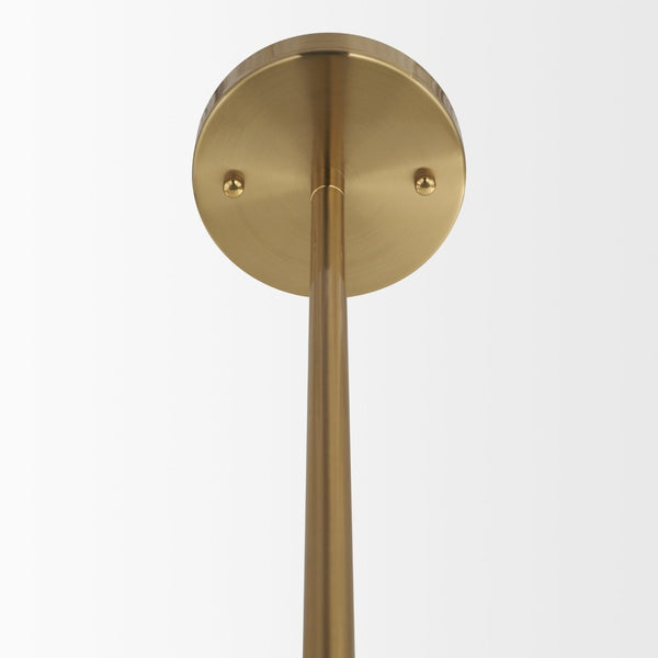 Mercana Cybill Modern Brushed Brass Wall Pendant Light – Sleek Design for Stylish Ambient Illumination 70467