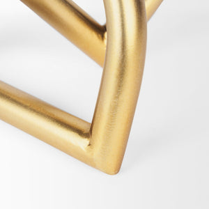 Mercana Locke Elegant Matte Metal Decorative Object – Sculptural Accent for Modern Home Décor & Styling 70528