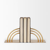 Mercana Hope Gold Metal Bookends 70525