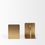 Mercana Hope Gold Metal Bookends 70525