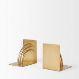 Mercana Hope Gold Metal Bookends 70525