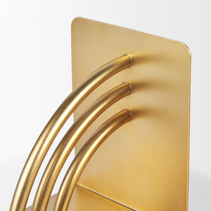 Mercana Hope Sculptural Bookends with Rainbow Arches – Elegant Decorative Accents for Home & Office Decor 70525