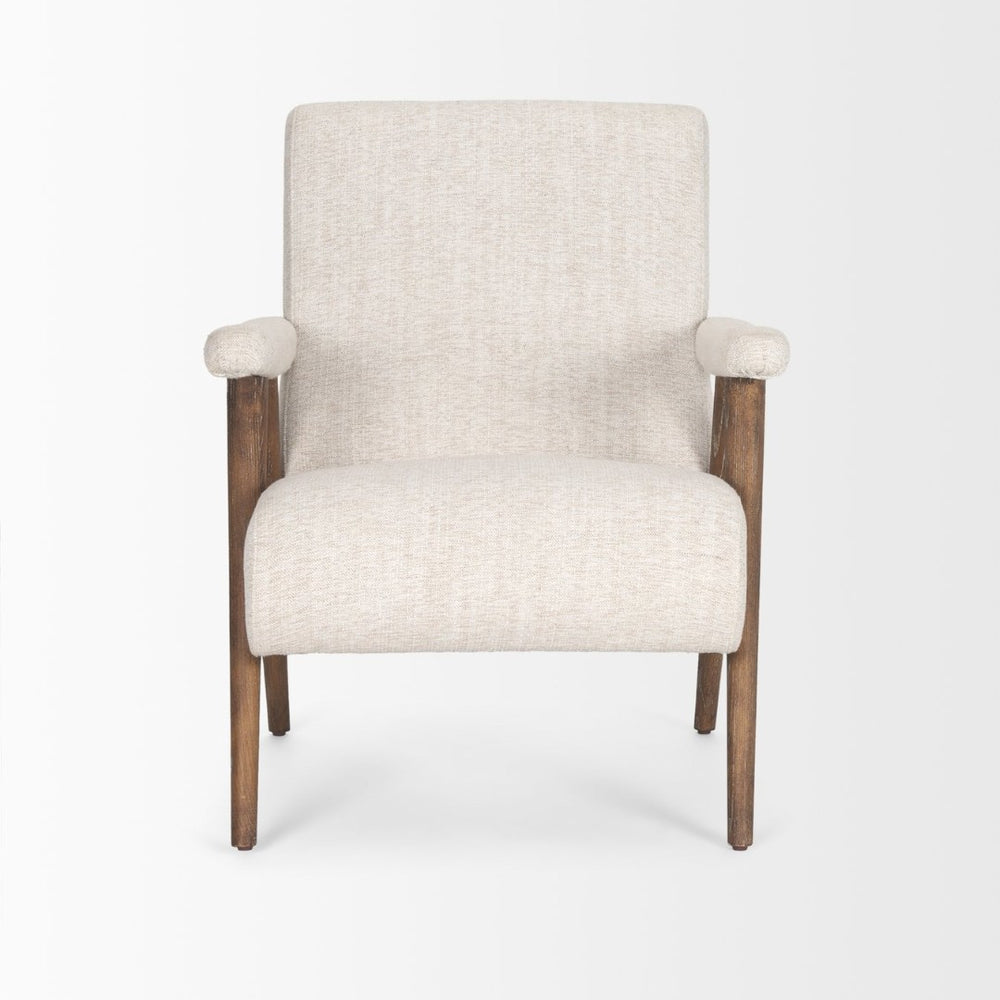 Mercana Nico Accent Chair - Modern Upholstered Design with Tapered Wood Legs for Stylish Living Spaces 70408