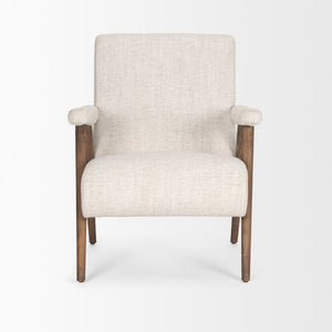 Mercana Nico Accent Chair - Modern Upholstered Design with Tapered Wood Legs for Stylish Living Spaces 70408