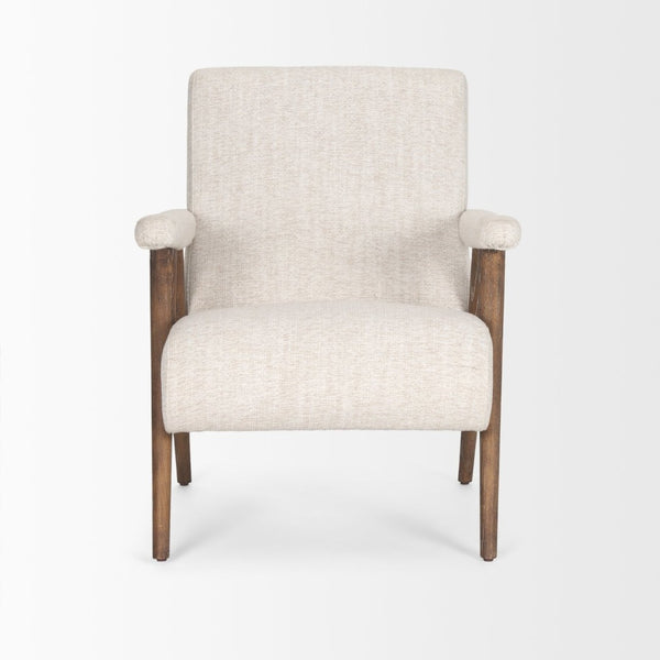 Mercana Nico Accent Chair - Modern Upholstered Design with Tapered Wood Legs for Stylish Living Spaces 70408