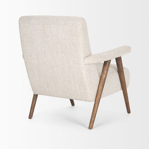 Mercana Nico Accent Chair - Modern Upholstered Design with Tapered Wood Legs for Stylish Living Spaces 70408